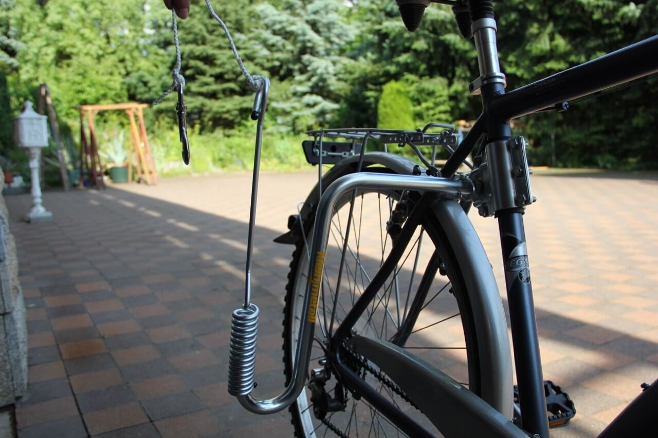 Montierter Fahrradhalter "Dogrunner" von kleinmetall