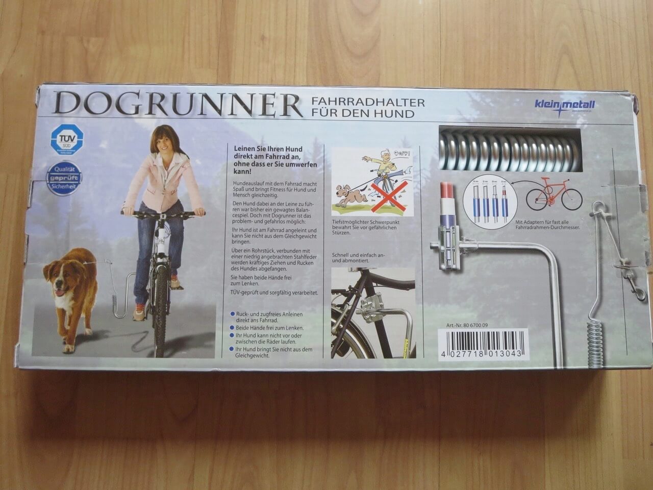 Verpackung Dogrunner