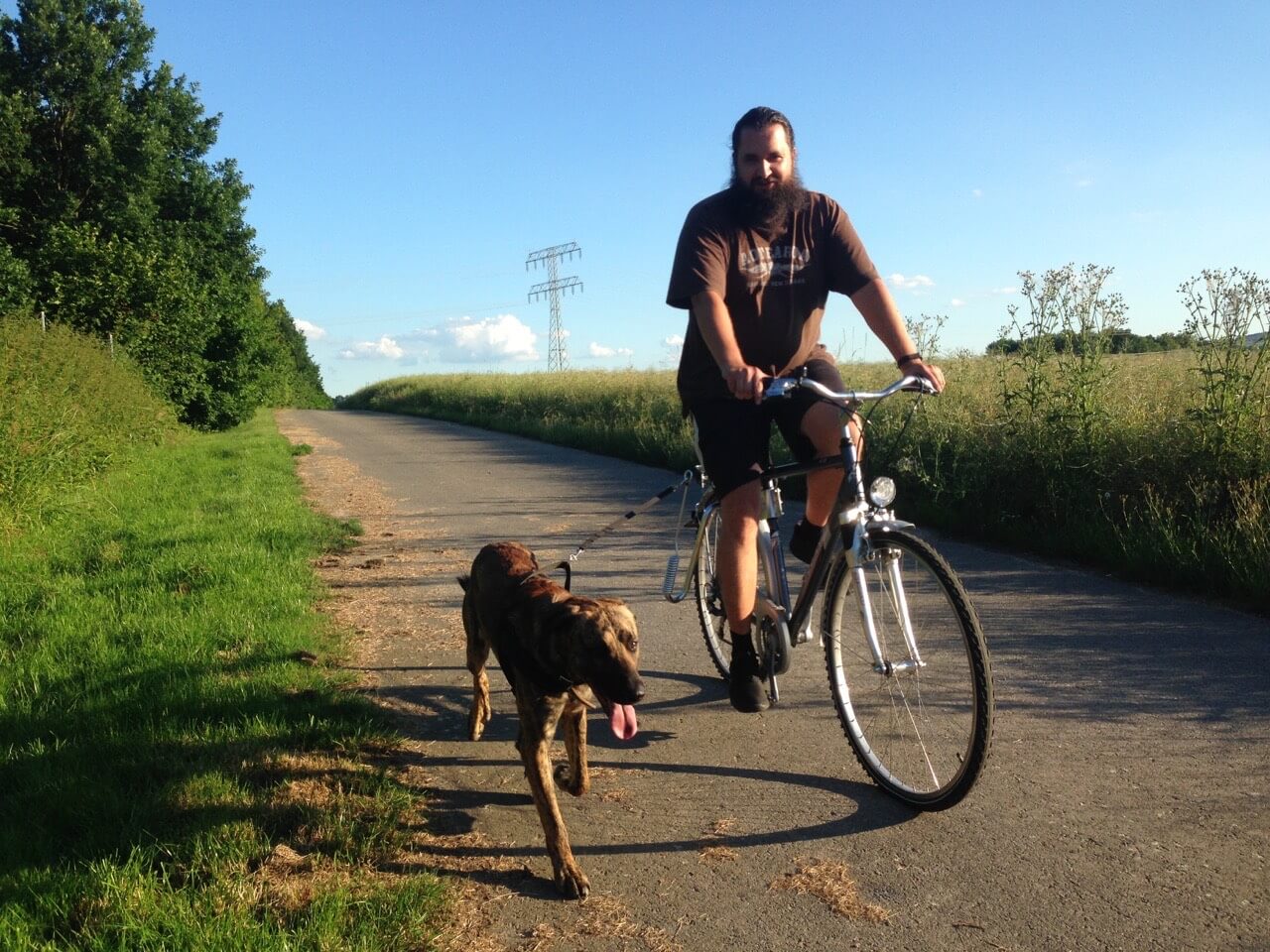Unterwegs mit dem Dogrunner Abstandhalter