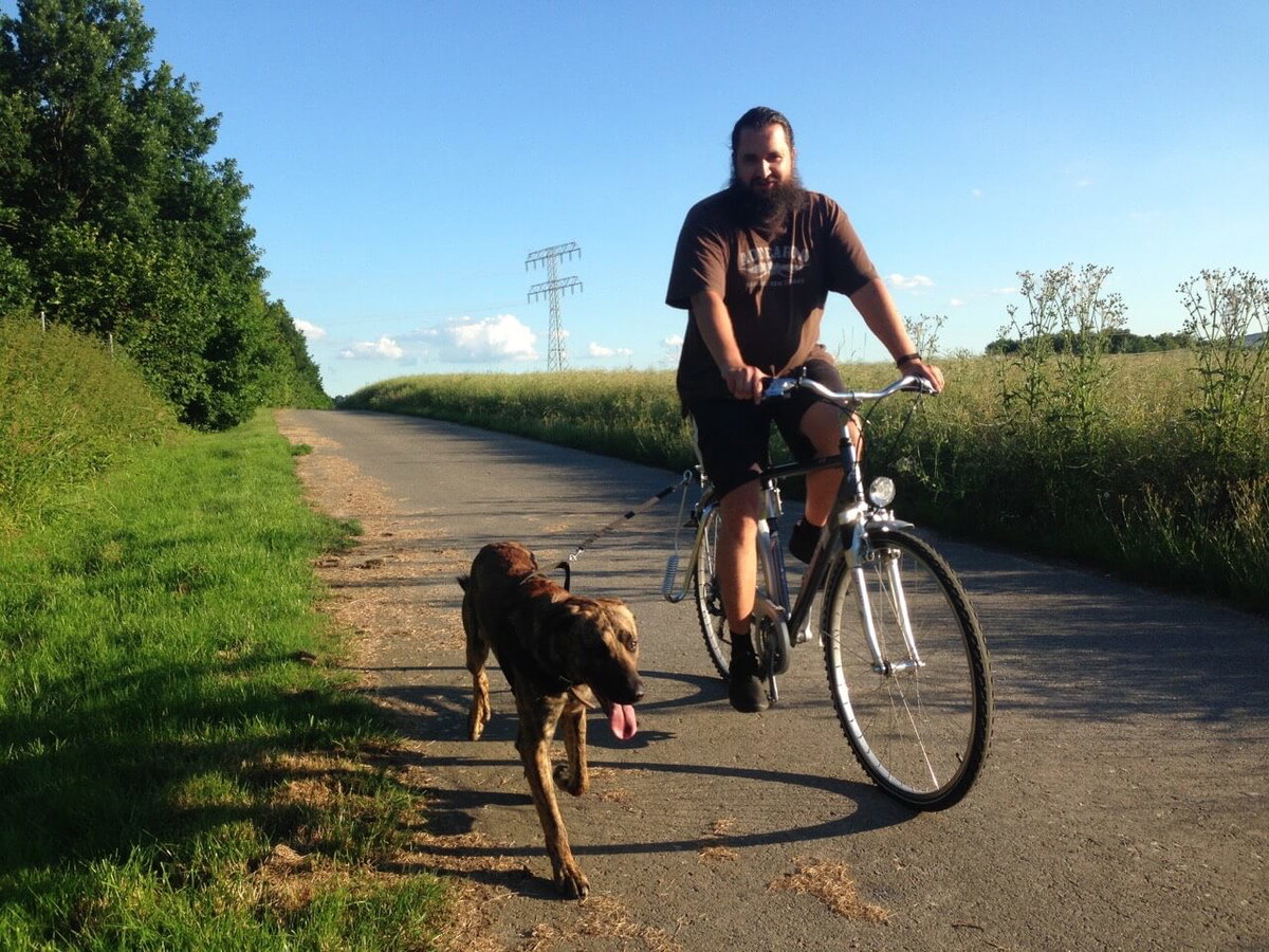 Unterwegs mit dem Dogrunner Abstandhalter