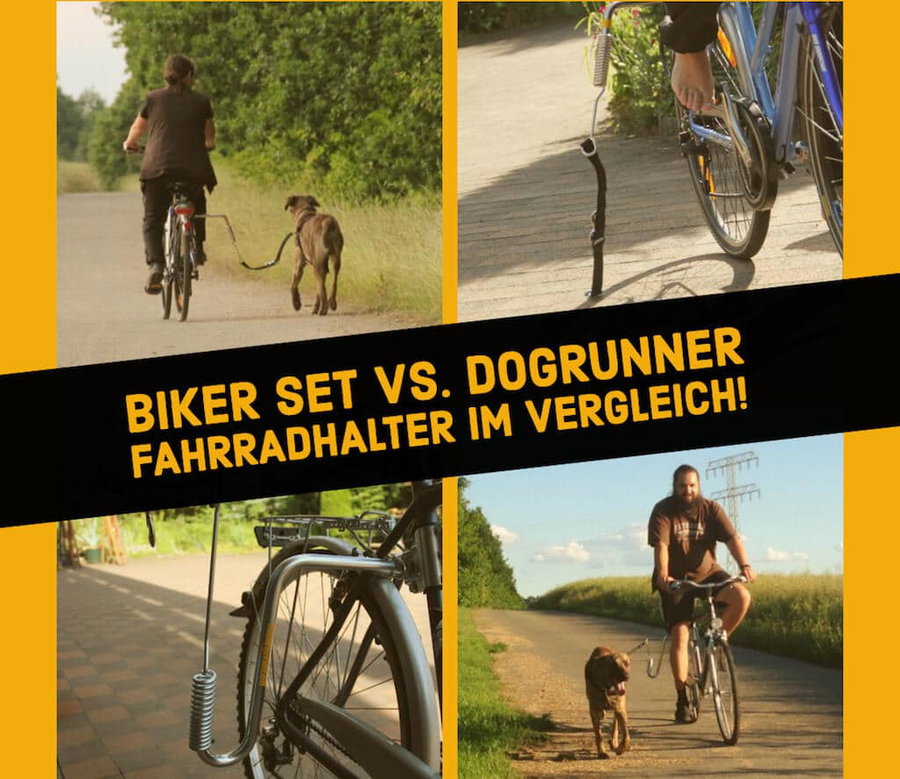 Fahrradhalterung für Hunde im Vergleich