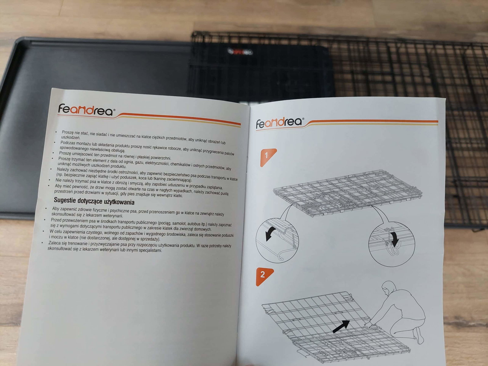 Feandrea Gitterbox Aufbauanleitung