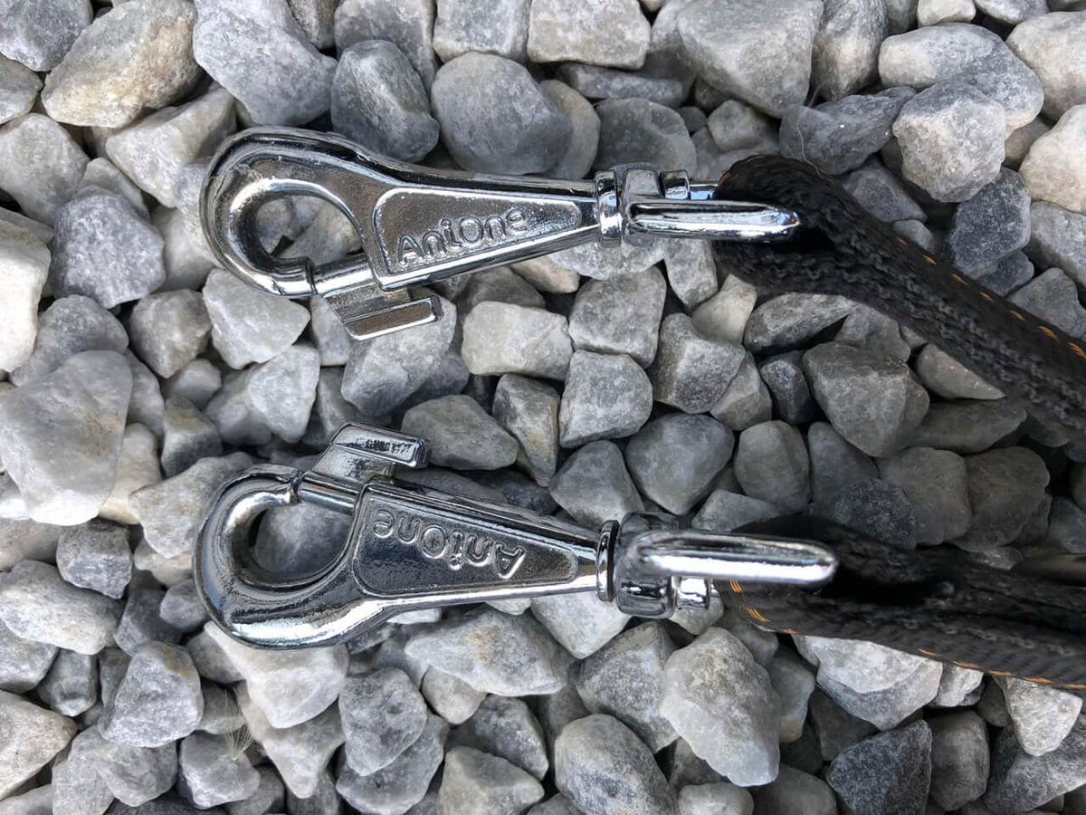 Karabiner der Comfort Nylon Führeine