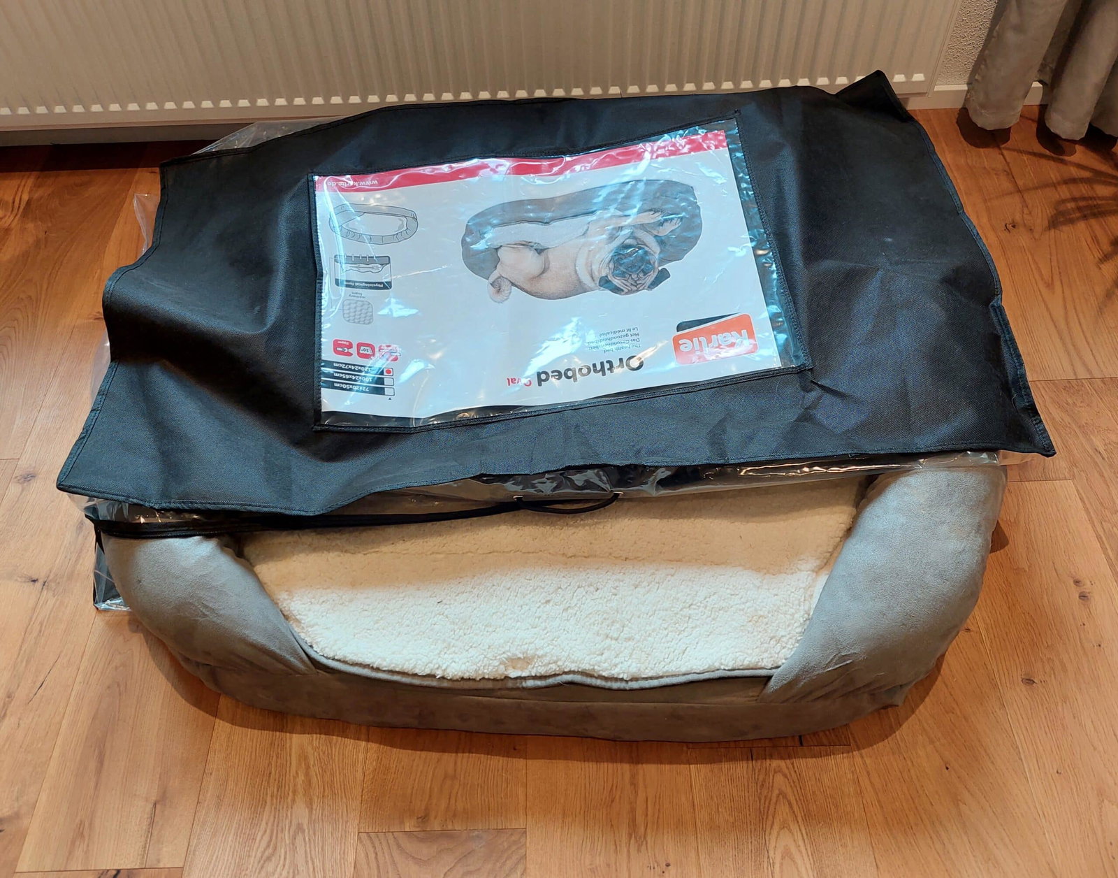 Karlie Hundebett Test Verpackung