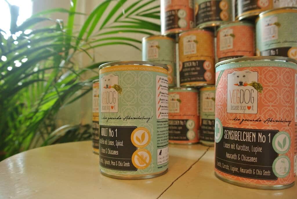 Das vegane Hundefutter von VegDog hat auch bei Stiftung Warentest gut abgeschnitten