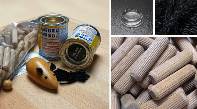 Das Material für die Bauanleitung zum Katzenfummelbrett bekommst du in jedem Baumarkt