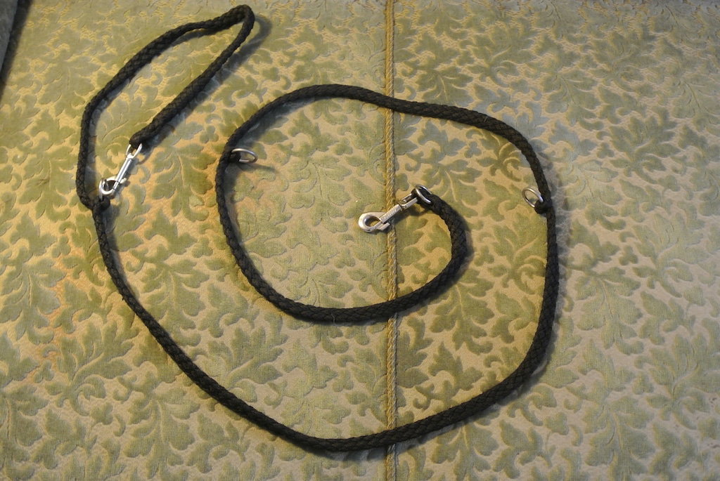 4fach verstellbare Doppelleine, 2,80 m lang, neu