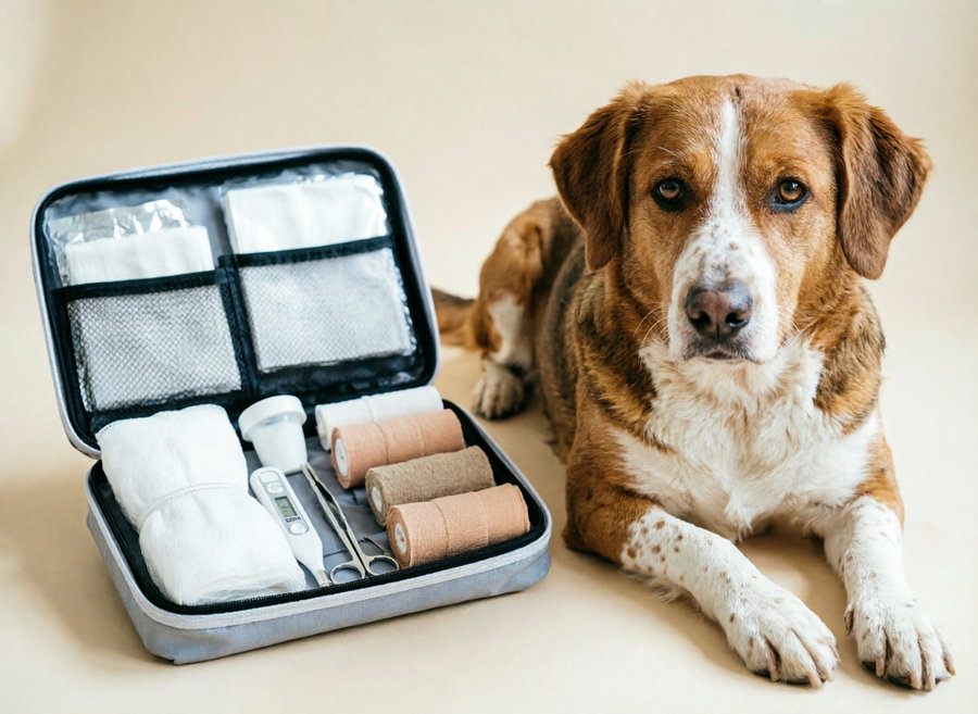 Reiseapotheke für den Hund: Das gehört wirklich hinein